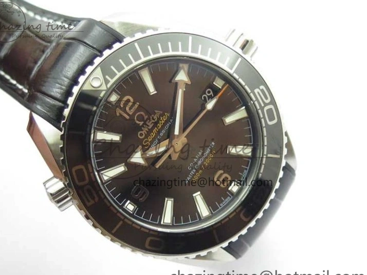 0129 Planet Ocean 39.5mm Black Ceramic Bezel SS VSF 1:1 Best Edition Black Dial on Black Gummy Strap A QuickDry 7889